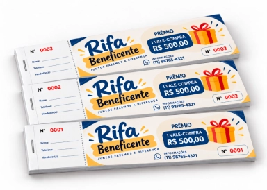 Rifas 20x5,4cm | Colorida